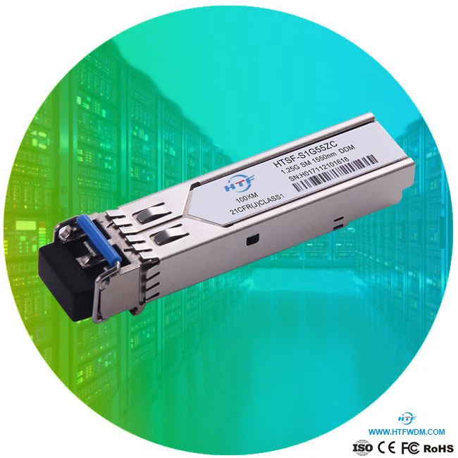 Enkeltmodus SFP DFB 1550nm 100km 1250M SFP