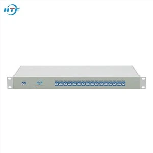 optisk fibertester 16CH DWDM Mux / Demux 1U rackmontering C43-C58