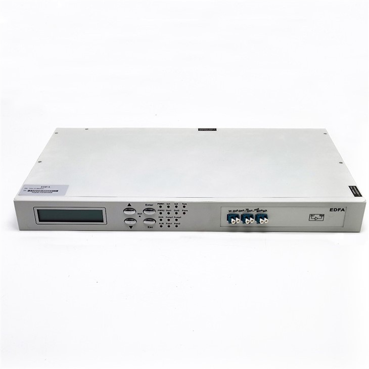 1U EDFA Optical Amplifier With LCD