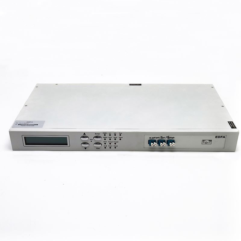 1U EDFA Optical Amplifier With LCD